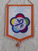 Zobrazit detail zboží: Za Antiimperialistickou Solidaritu Mír a Přátelství XII. Světový Festival Mládeže a Studentstva MOSKVA 1985 (RETRO Politické)