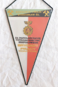 Zobrazit detail zboží: Za popularyzacje Wspolzavodnictwa zespolowego  Brygady Pracy  Socijalistycznej , Kopalnia 1.Maja Wodzislaw Śl. (RETRO Politické)
