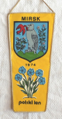 Zobrazit detail zboží: Mirsk 1974 / XVI. Ogólnoposlki Zlot i Rajd Wlókniarzy w Sudetach Zachodnich (RETRO Ostatní)