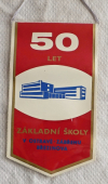 40 výročí Osvobození Československa r 1945 - 1985 - Mír dětem celého světa   /  50 let  Základní školy v Ostravě-Zábřehu Březinová