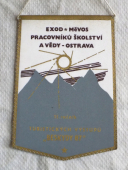 Zobrazit detail zboží: II. Ročník turistických, BESKYDY 87,  EXOD*MěVOS pracovníků školství a vědy - Ostrava  /  70. výročí VŘSR (RETRO Sportovní)