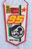 Zobrazit detail zboží: 95 let  Důl Jan Šverma k.p. OSTRAVA 1890 - 1985, závod 1, závod 2 Svinov, Oderský (RETRO Hornické)
