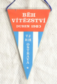 Zobrazit detail zboží: TJ Rudá Hvězda Ostrava, Běh Vítězství duben 1983 (RETRO Sportovní)