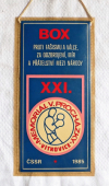 Zobrazit detail zboží: XXI. Memoriál V. Procházky  box ČSSR Vítkovice 1985 (RETRO Sportovní)