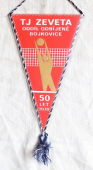 Zobrazit detail zboží: 50 let  TJ Zeveta oddíl odbíjené Bojkovice  1978  /  Zeveta Bojkovice (RETRO Sportovní)