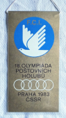 F.C.I.  18e Olympiade Colombophile Prague 1983 - 18 Olympiáda poštovních holubů Praha 1983 ČSSR