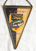 Zobrazit detail zboží: DDR-Wimpel SC EMPOR ROSTOCK - Vlajka DDR SC EMPOR ROSTOCK (RETRO Sportovní)
