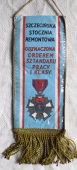 Zobrazit detail zboží: Szczecińska Stocznia Remontowa stocznia remontowa Odznaczona Orderem Standaru pracy i klasy (RETRO Politické)