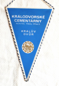 Zobrazit detail zboží: Královodvorské Cementárny nositel Řádu práce Kralův Dvůr KDC (RETRO Podnikové)