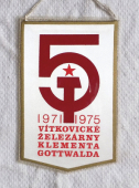 Zobrazit detail zboží: 5. pětiletka  Vítkovické Železárny Klementa Gottwalda (RETRO Politické)