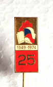 Zobrazit detail zboží: Politicke : 25 let  PIONÝR, 1949 - 1974 (odznak-politicke)