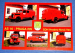 Zobrazit detail zboží: Hasiči : Hasičská dopravní automobilová stříkačka Praga RN - SDH Hradec Nová Ves (* hasičská technika)