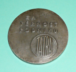 Za věrnost podniku TATRA - 70.let 1897-1967