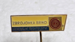 Zobrazit detail zboží: Generální ředitelství  ZBROJOVKA  Brno (odznak-podnikove)