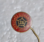 Zobrazit detail zboží: 25 let  TJ SLOVAN  Starý Bohumín kopaná (Odznaky - B)