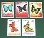 Zobrazit detail zboží: Poštovní známky : příroda - motýle : Nicaragua (Poštovní známky - témata)