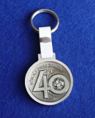 Klíčenka : Česká státní pojišťovna - 40. výročí znárodnění 1945-1985  (stříbrná)