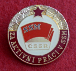 Zobrazit detail zboží: SSM : Za aktívní práci v SSM (Politické)