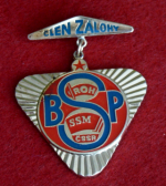 Zobrazit detail zboží: Člen zálohy BSP - ROH a SSM (Politické)
