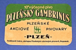 Zobrazit detail zboží: Plzeň Gambrinus 10 (Nápojové etikety)