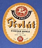 Zobrazit detail zboží: Nusle - Tmavý speciální Prelát 14 (Nápojové etikety)