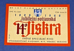 Zobrazit detail zboží: Svitavy - Jubilejní svitavská 14 Jiskra (Nápojové etikety)