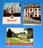 Zobrazit detail zboží: Leporelo 7 - Hluboká, Zákupy, Kozel (Leporela : malé spojené pohlednice)