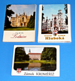 Zobrazit detail zboží: Leporela 10 - Lednice, Hluboká, Kroměříž (Leporela : malé spojené pohlednice)