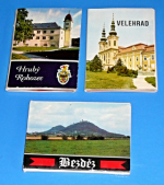 Zobrazit detail zboží: Leporelo 11 - Hrubý Rohozec, Velehrad, Bezděz (Leporela : malé spojené pohlednice)