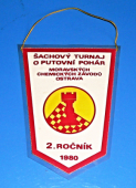 Zobrazit detail zboží: Šachy - Šachový turnaj o putovní pohár MCHZ - 2.ročník 1980 (RETRO sport - Šachy)