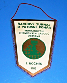 Zobrazit detail zboží: Šachy - Šachový turnaj o putovní pohár MCHZ - 5.ročník 1983 (RETRO sport - Šachy)