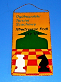 Zobrazit detail zboží: Šachy - Ogólnopolski turniej szachowy - Miedzyrzec Podl. luty 84 (RETRO sport - Šachy)