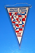 Zobrazit detail zboží: Šachy - Krajský přebor družstev v šachu rok 1986 (RETRO sport - Šachy)