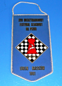 Zobrazit detail zboží: Šachy - XVII. Miedzynarodowy festiwal szachovy IM. PKWN - Lublin Naléczow 1981 (RETRO sport - Šachy)