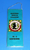 Zobrazit detail zboží: Šachy - Okregowy zwiazek szachovy WFS Czenstochowa11.07.1970 - 11.07.1981 (RETRO sport - Šachy)