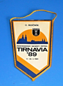 Zobrazit detail zboží: Šachy - 11.ročník Mezinárodný šachový festival TIRNAVIA 89 (RETRO sport - Šachy)