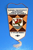 Zobrazit detail zboží: Šachy - Turniej szachowy o Puchar prezydenta miasta Slupska 1-11.VIII.1985 r. (RETRO sport - Šachy)