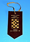 Zobrazit detail zboží: Šachy - Šachový turnaj o Pohár předsedy MsNV Poprad 24.-25 október 1980 (RETRO sport - Šachy)