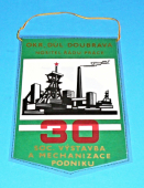Zobrazit detail zboží: OKR, Důl Doubrava, Nositel Řádu práce, 30 soc.výstavba a mechanizace podniků (RETRO Hornické)