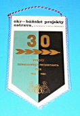Zobrazit detail zboží: OKR - 30 výročí generálního projektanta OKR 1951-1981,  OKR - báňské projekty Ostrava (RETRO Hornické)