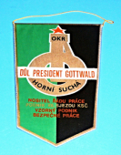 OKR - Důl President Gottwald - Horní Suchá, nositel Řádu práce, Podnik XII. sjezdu KSČ, Vzorný podnik bezpečné práce