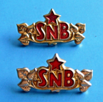 Zobrazit detail zboží: Odznak SNB na výložky (Policejní + vojenské)