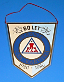 Zobrazit detail zboží: TJ Baník ČSA Karviná 60 let - 1920*1980  Důl ČSA / Oddíly T.J.Baník Čs.Armáda Karviná (RETRO Sportovní)