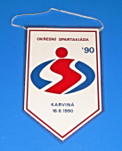 Zobrazit detail zboží: Okresní spartakiáda 90 Karviná 16.6.1990 / Karviná Okresní výbor ČSTV (RETRO Sportovní)