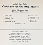 Jakub Jan Ryba : Česká mše vánoční