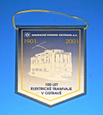 Zobrazit detail zboží: 100 let elektrické tramvaje v Ostravě 1901-2001 - Dopravní podnik Ostrava a.s. (RETRO Doprava)