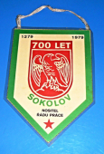 30.výročí oslav Dne horníků a energetiků, koncern HDB 1949-1979 / 700 let Sokolov nosutel Řádu práce