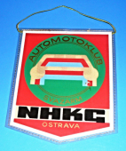 Zobrazit detail zboží: Automotoklub Svazarm NHKG Ostrava / 25 let NHKG Ostrava Czechoslovakia (vlaječky různé)
