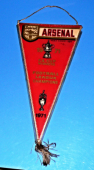 Zobrazit detail zboží: Arsenal Football League Champions 1971 - F.A.Cup Winners (Vlaječky různé a)