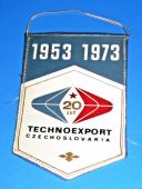 Zobrazit detail zboží: 20 let Technoexport Czechoslovaka 1953-1973 (Vlaječky různé a)